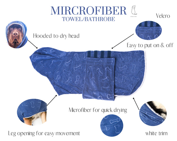 Microfiber Bathrobe/Towel