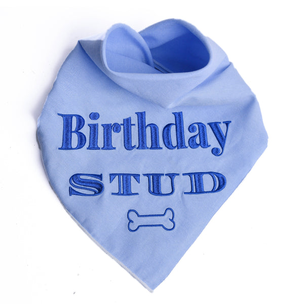 Birthday Stud Bandana