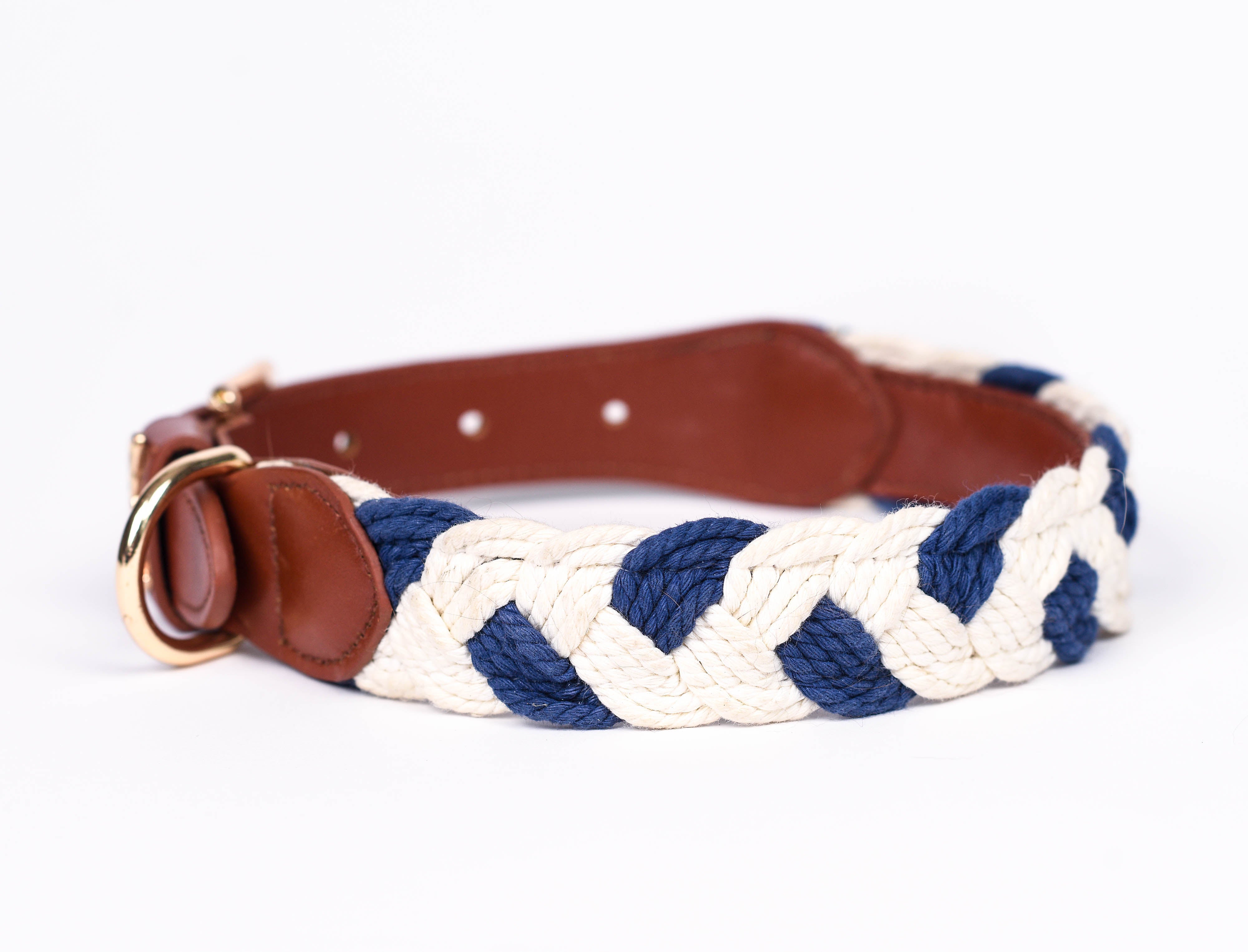 Nautical Knot Rope Lanyard in Natural White - Helm & Harbor - Dog leashes,  dog collars, nautical accessories and more - Helm and Harbor